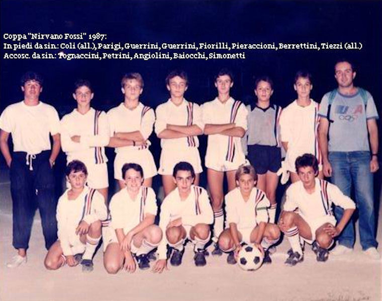 Squadra del Leone Coppa Nirvano Fossi, 1987