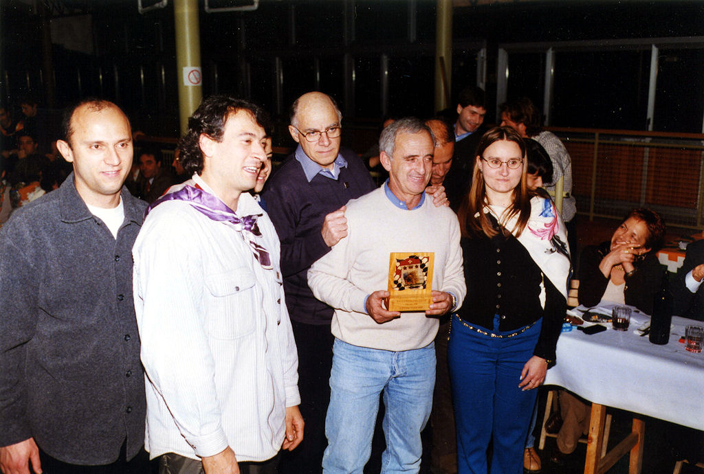 Premiazione Cross dei Rioni 2002